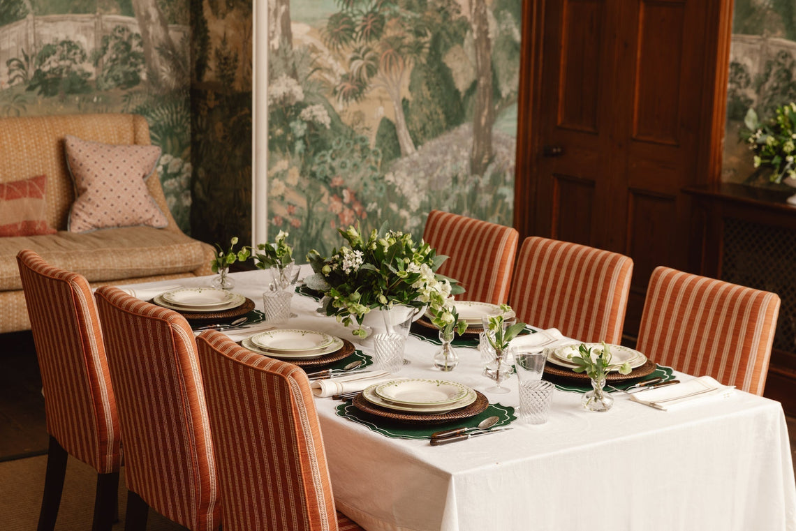 The Tablecloths in Rebecca’s Linen Cupboard and How to Style Them