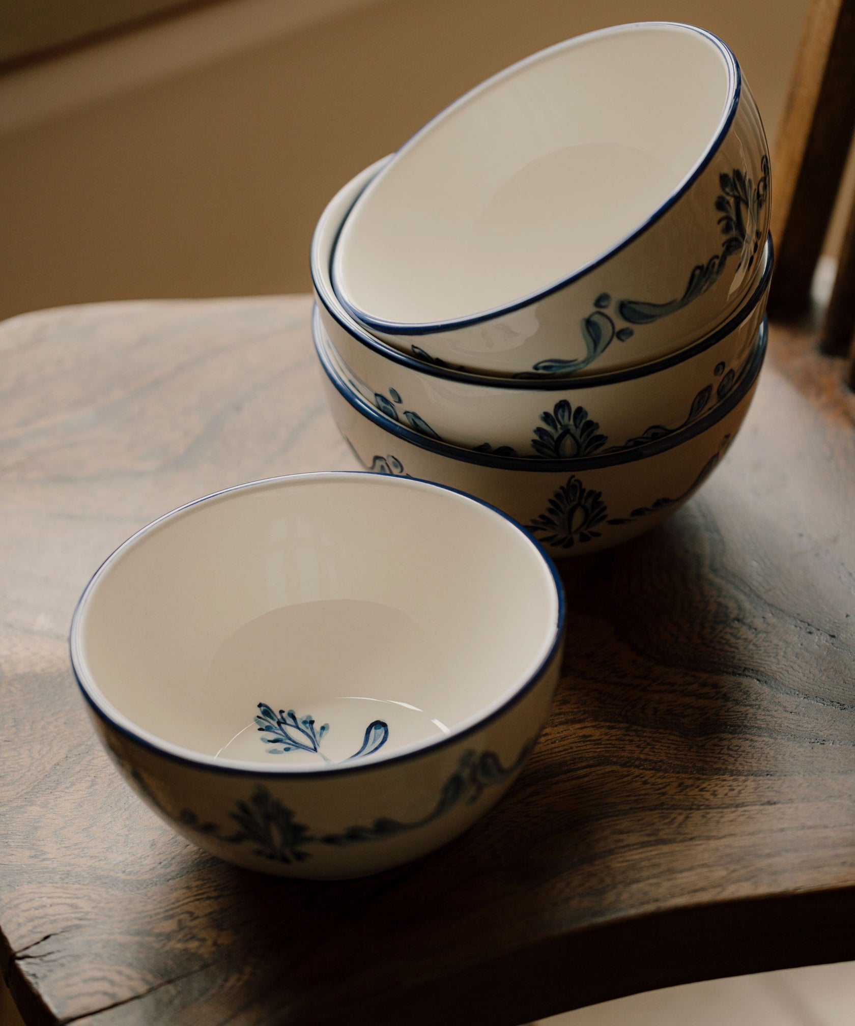 Rebecca Udall Eleanor Cereal Bowl Stack, Blue