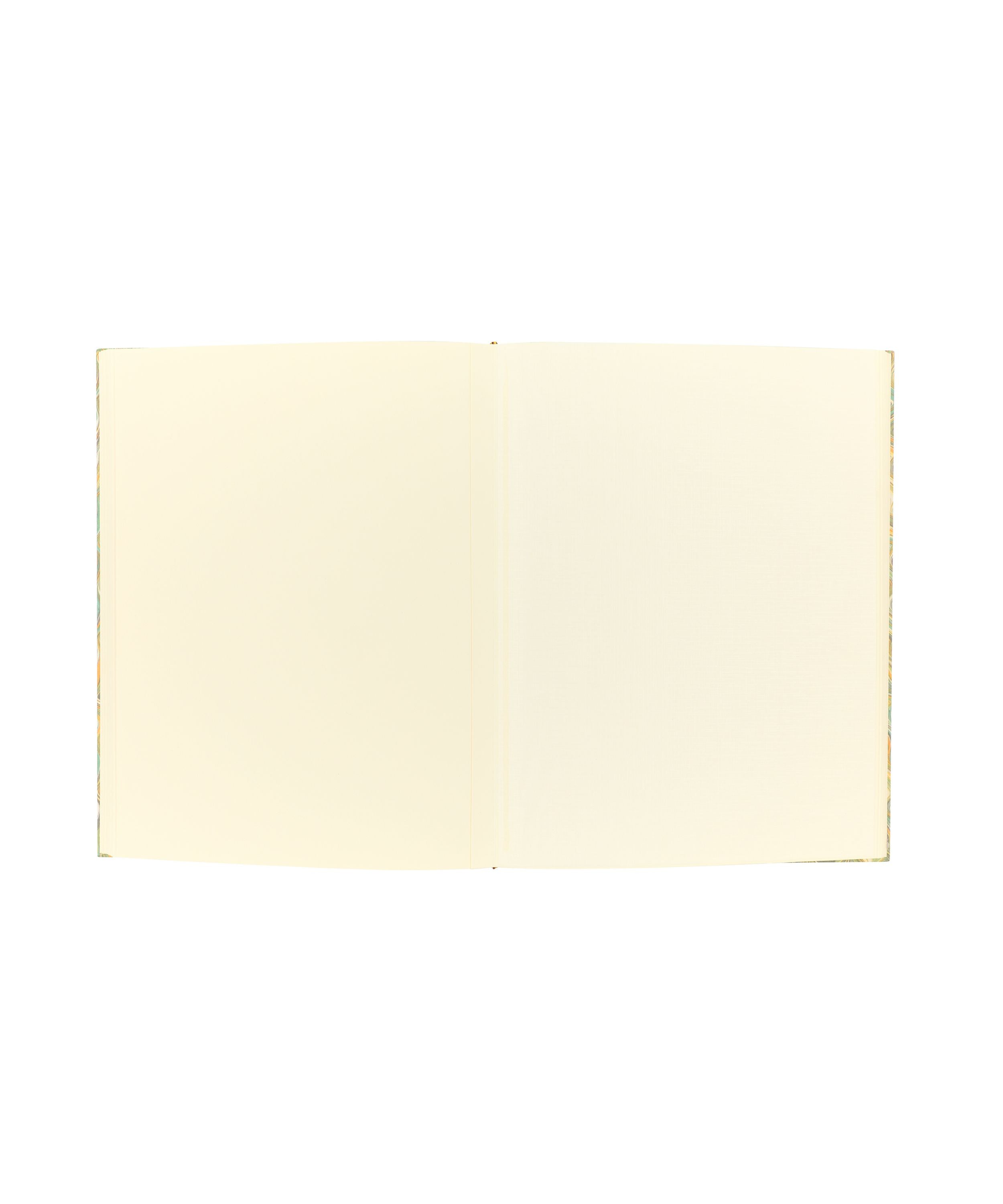 Rebecca Udall, Photo Album, Marble Green/Yellow Cover with Plain Inner Pages