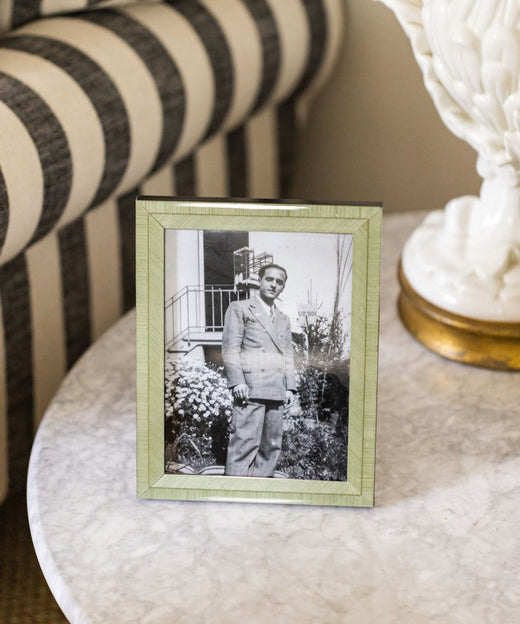 Bianca Photo Frame, Pistachio, Lifestyle