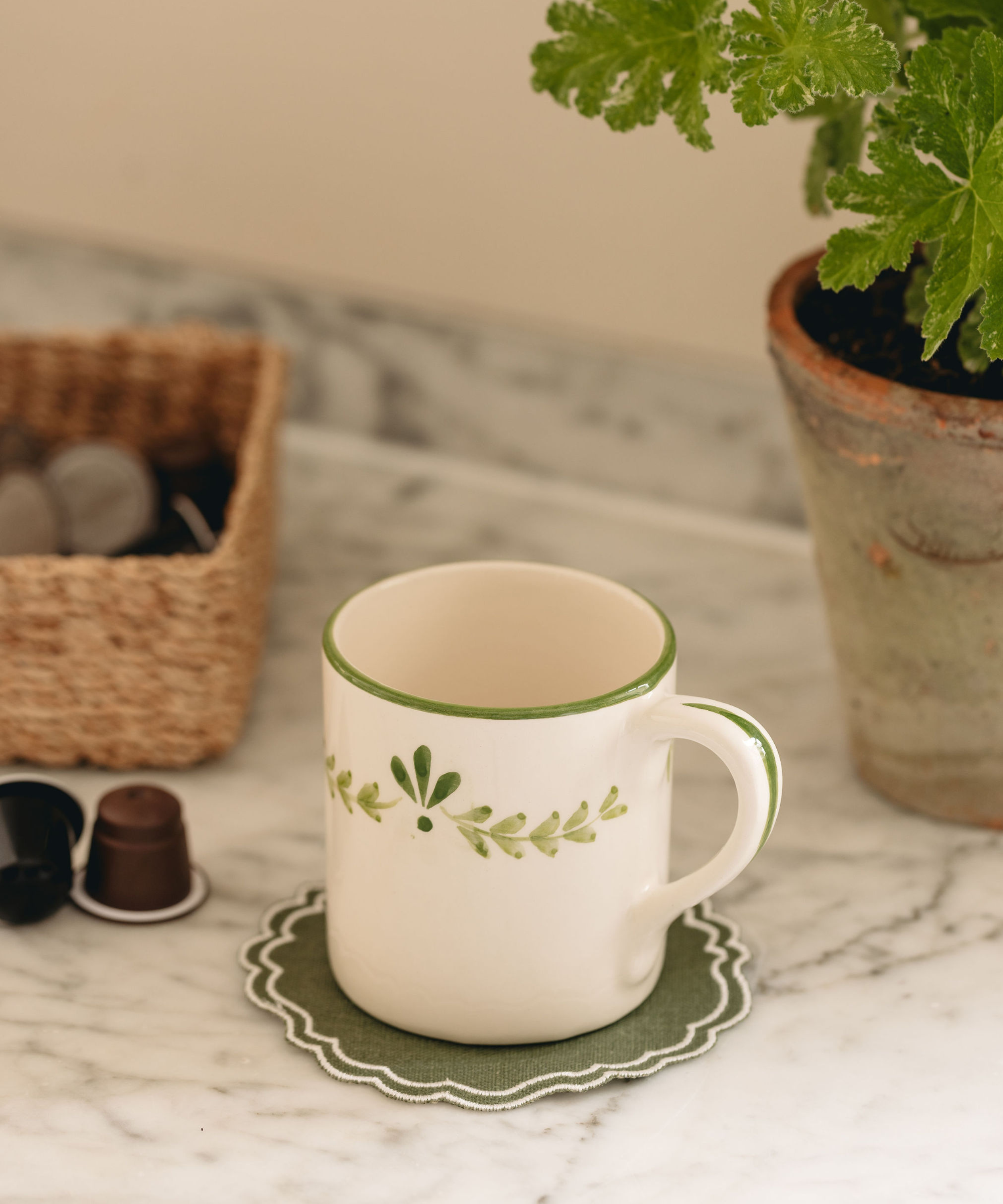 Elouise Crockery, Green