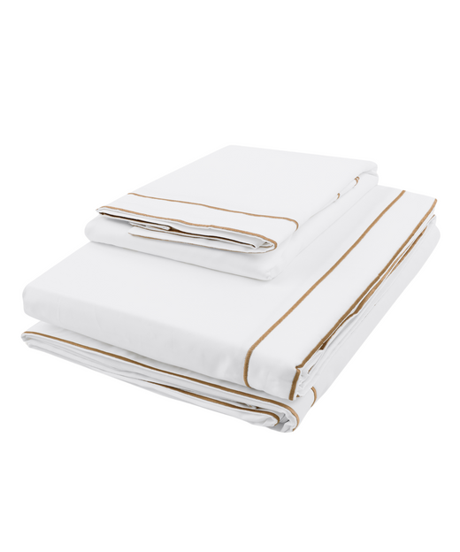 Frame Bed Linen, Bronzed Umber