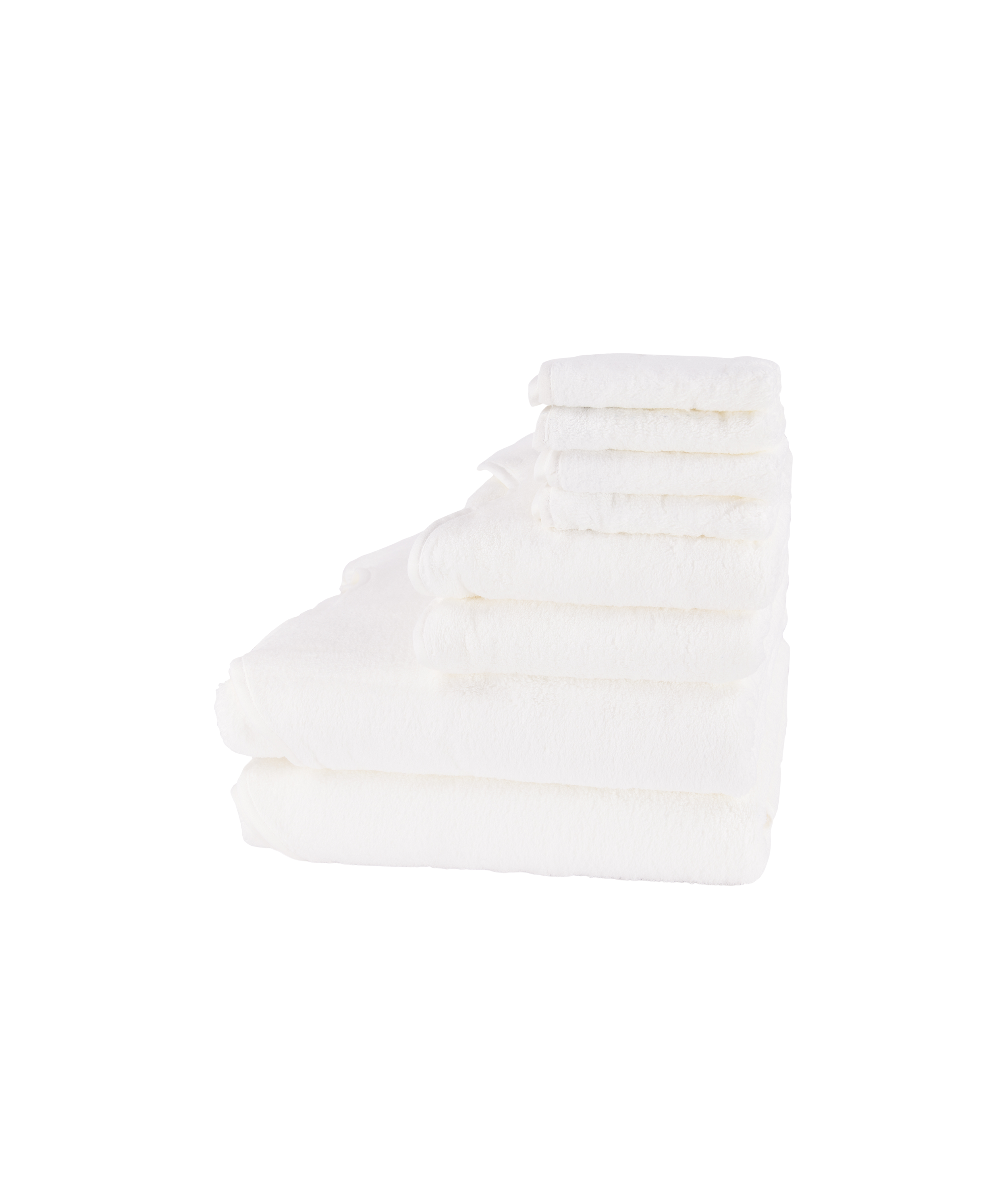Signature Amelia Scalloped Bath Towel Bundle, White