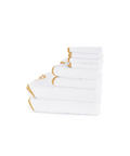 Signature Amelia Scalloped Bath Towel Bundle, Mustard