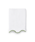 Amelia Scalloped Bath Towel, Asparagus