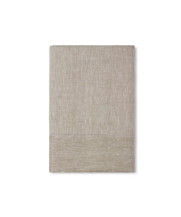 Classic Hemstitch Table Linens, Natural