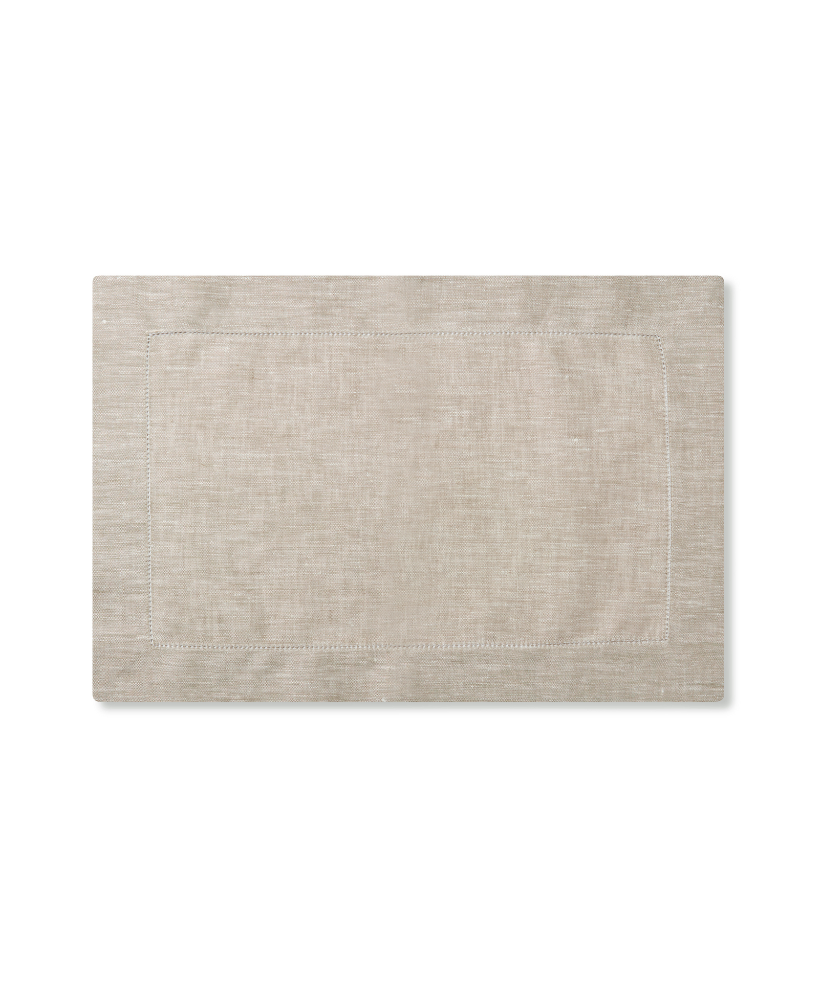 Classic Hemstitch Table Linens, Natural