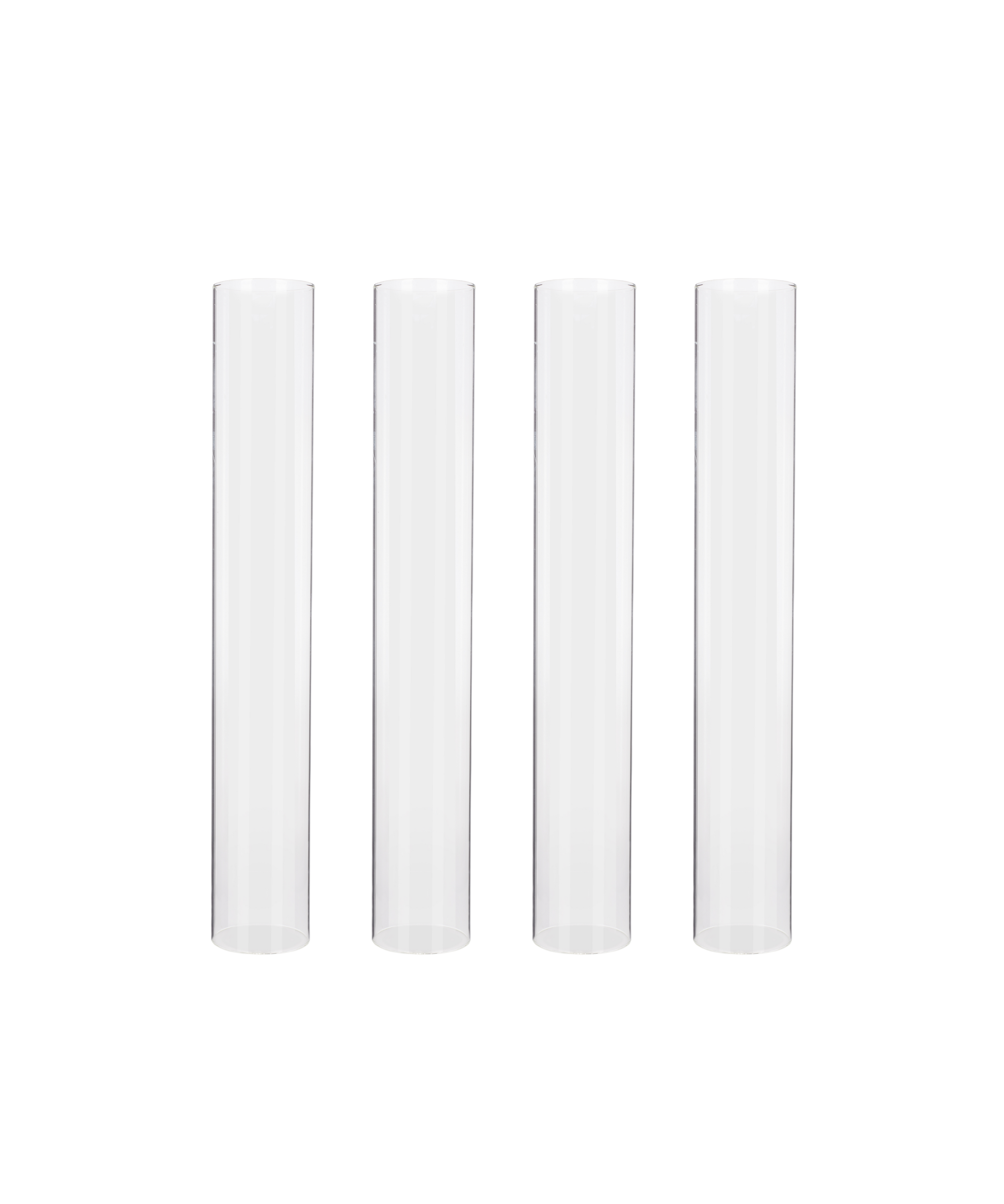 Rebecca Udall Set of 4 Tall Slim Candle Hurricane Covers