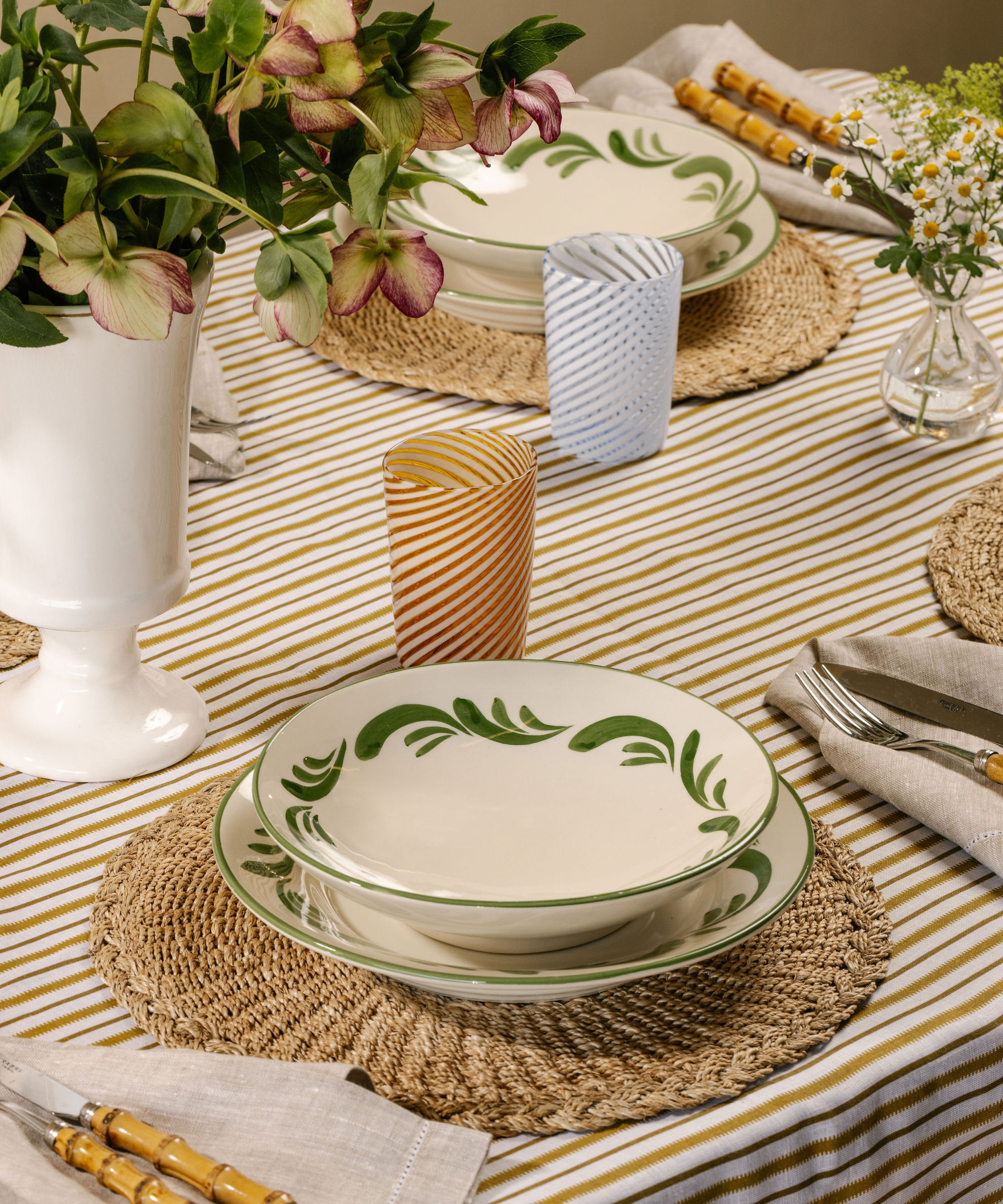 Braided Abaca Placemat, Natural