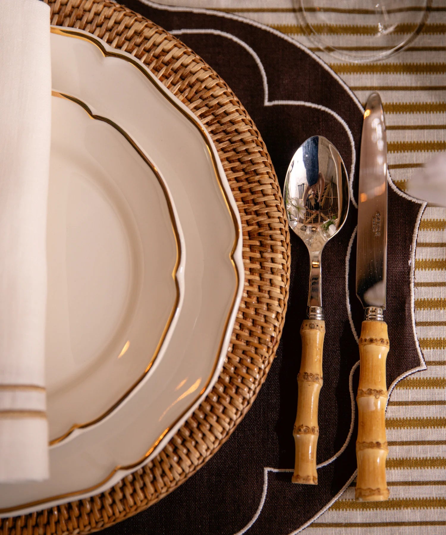 Bamboo Handle Cutlery