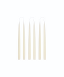 Rebecca Udall Set of 6 Danish Taper Candles, Ivory 35cm