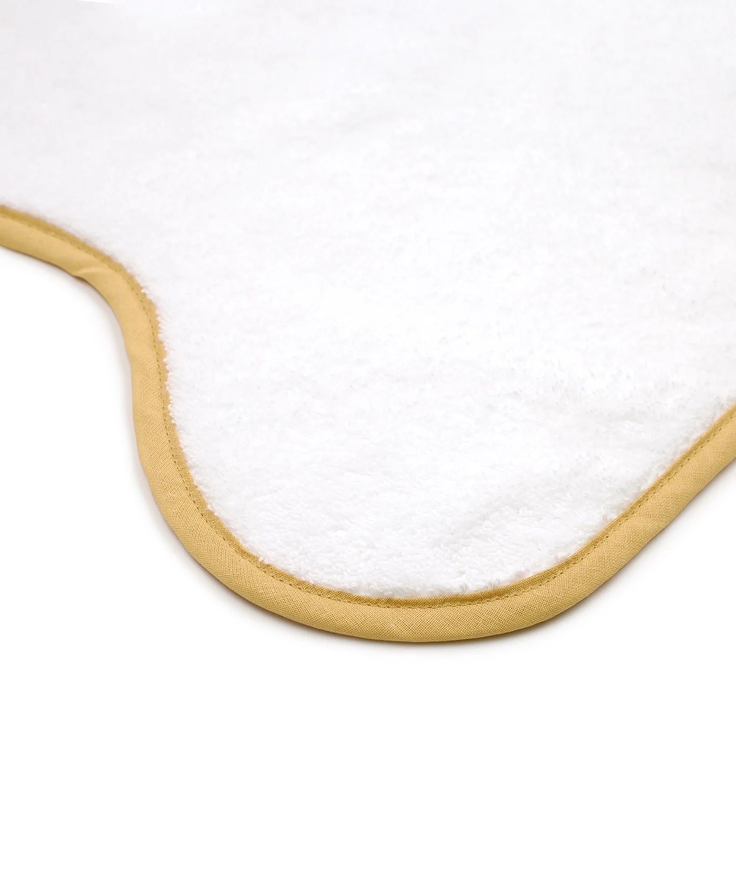 Amelia Scalloped Bath Towel Collection, Mustard