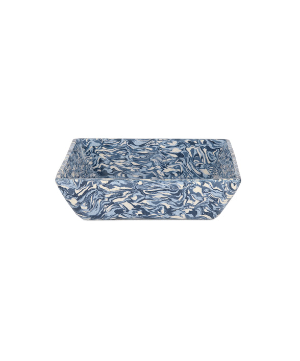 Aptware Marble Medium Vide Poche, Blue, Cut Out