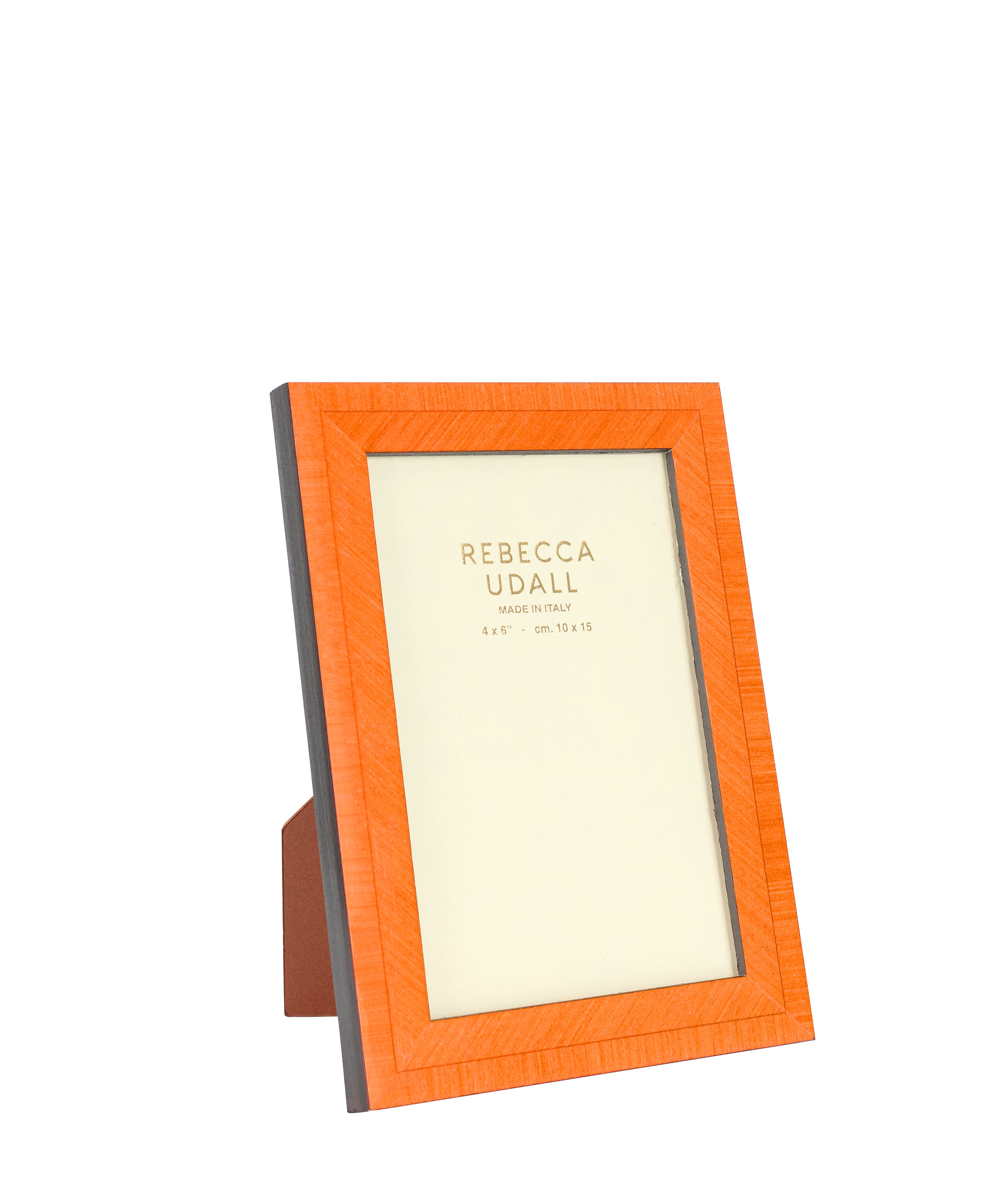 Heritage Wooden Orange Bianca photo frame by Rebecca Udall