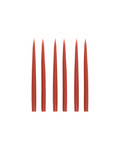 Rebecca Udall Set of 6 Danish Taper Candles, 35 cm