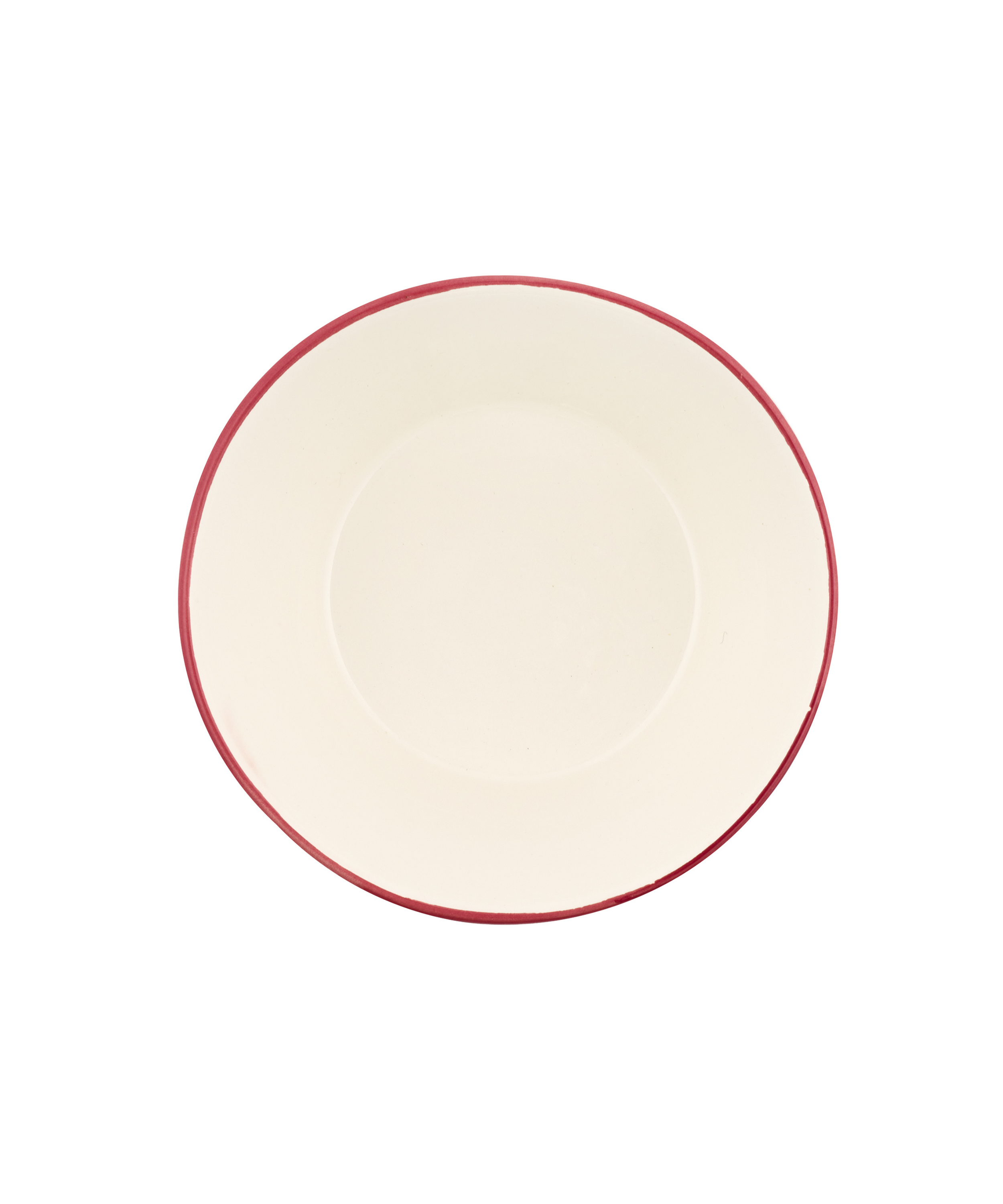 Rebecca Udall Celia Cereal Bowl, Raspberry, Cut Out, View from Above