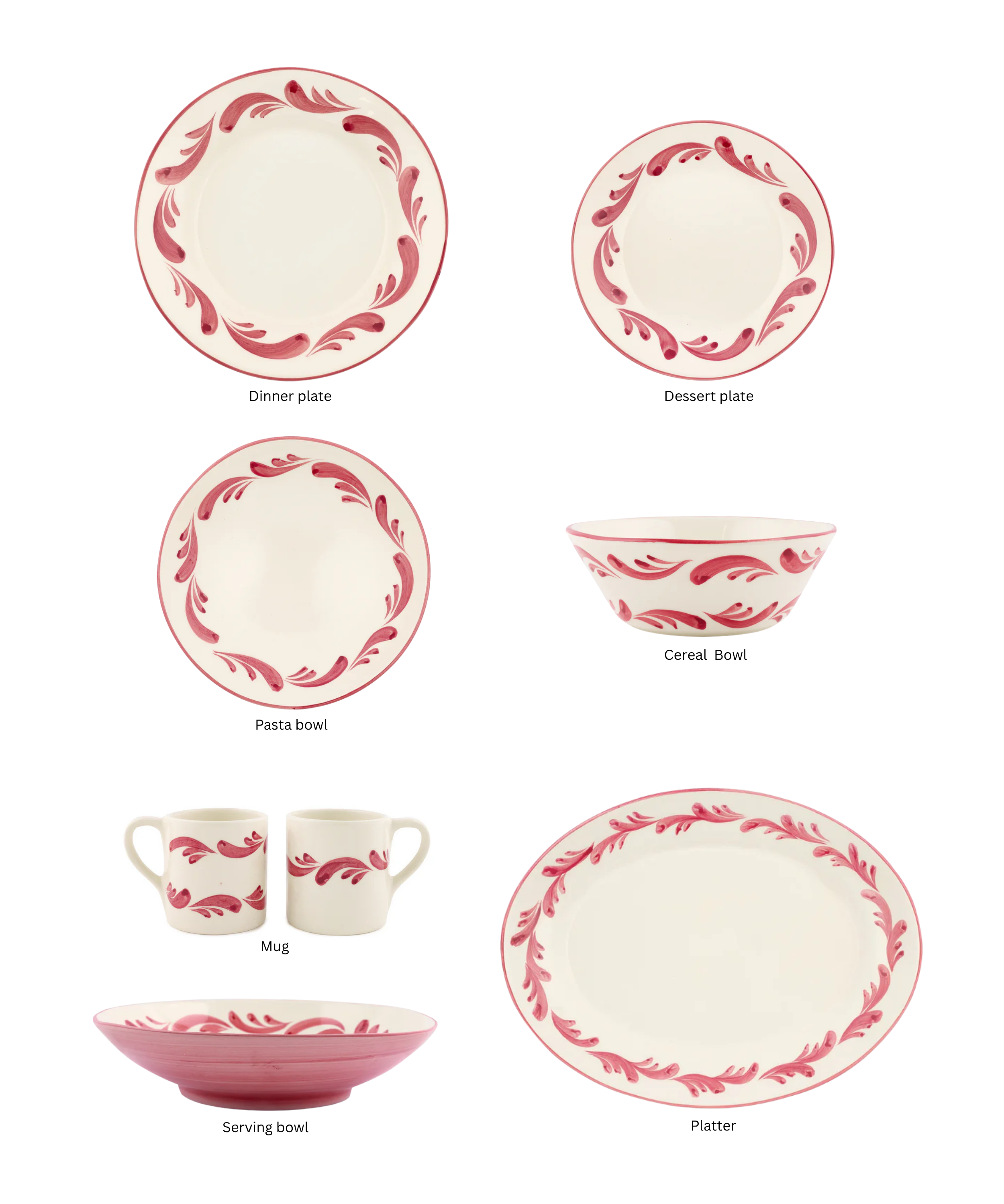 Celia Crockery, Raspberry