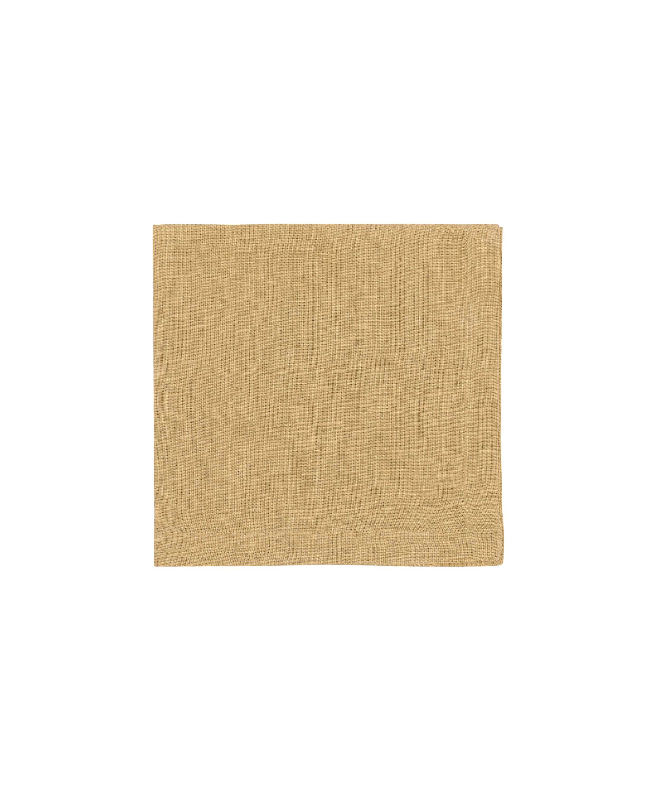 Classic Linen Napkin, Straw, Cut Out