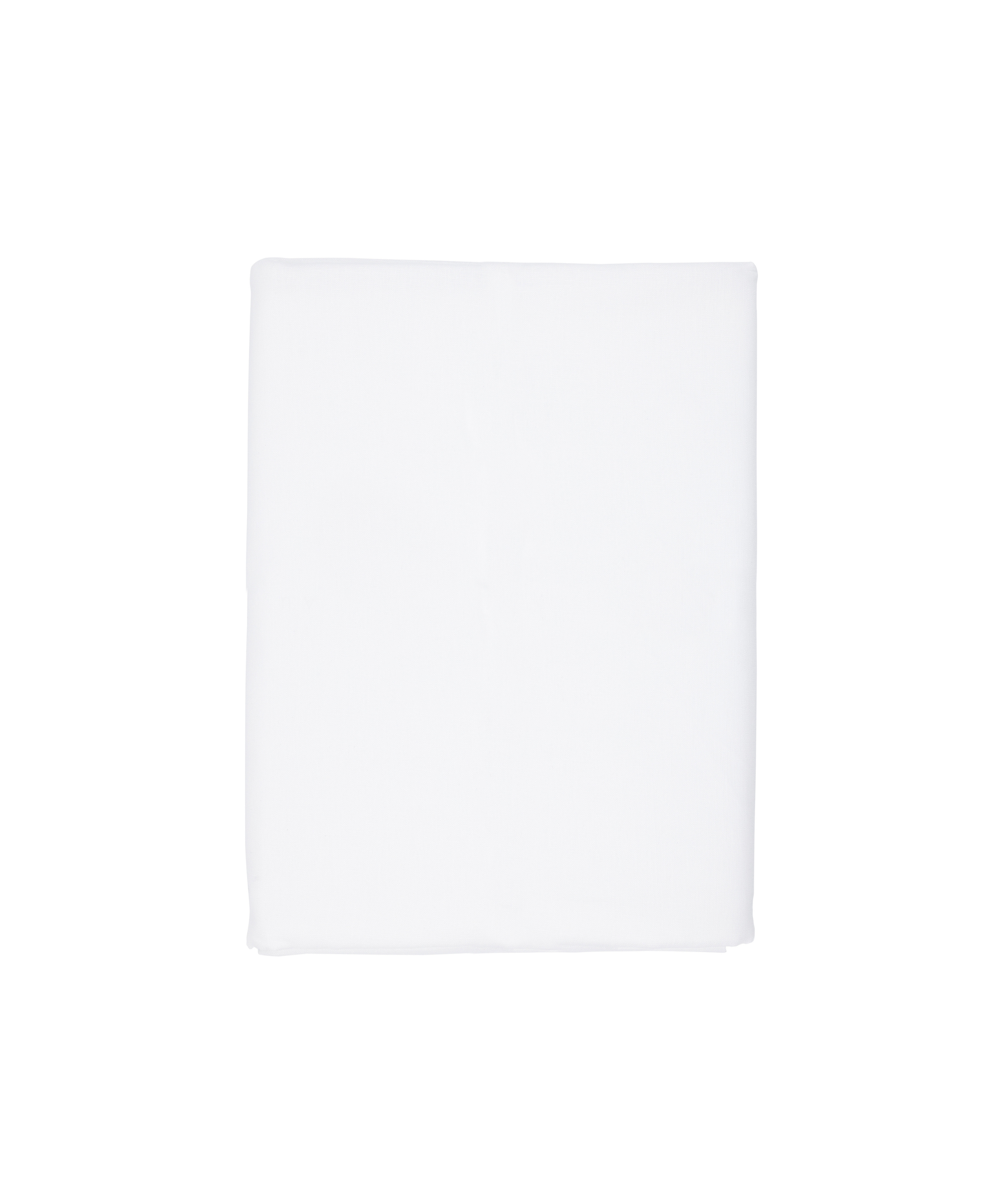 Rebecca Udall Classic Mitred Linen Tablecloth, White, Cut Out