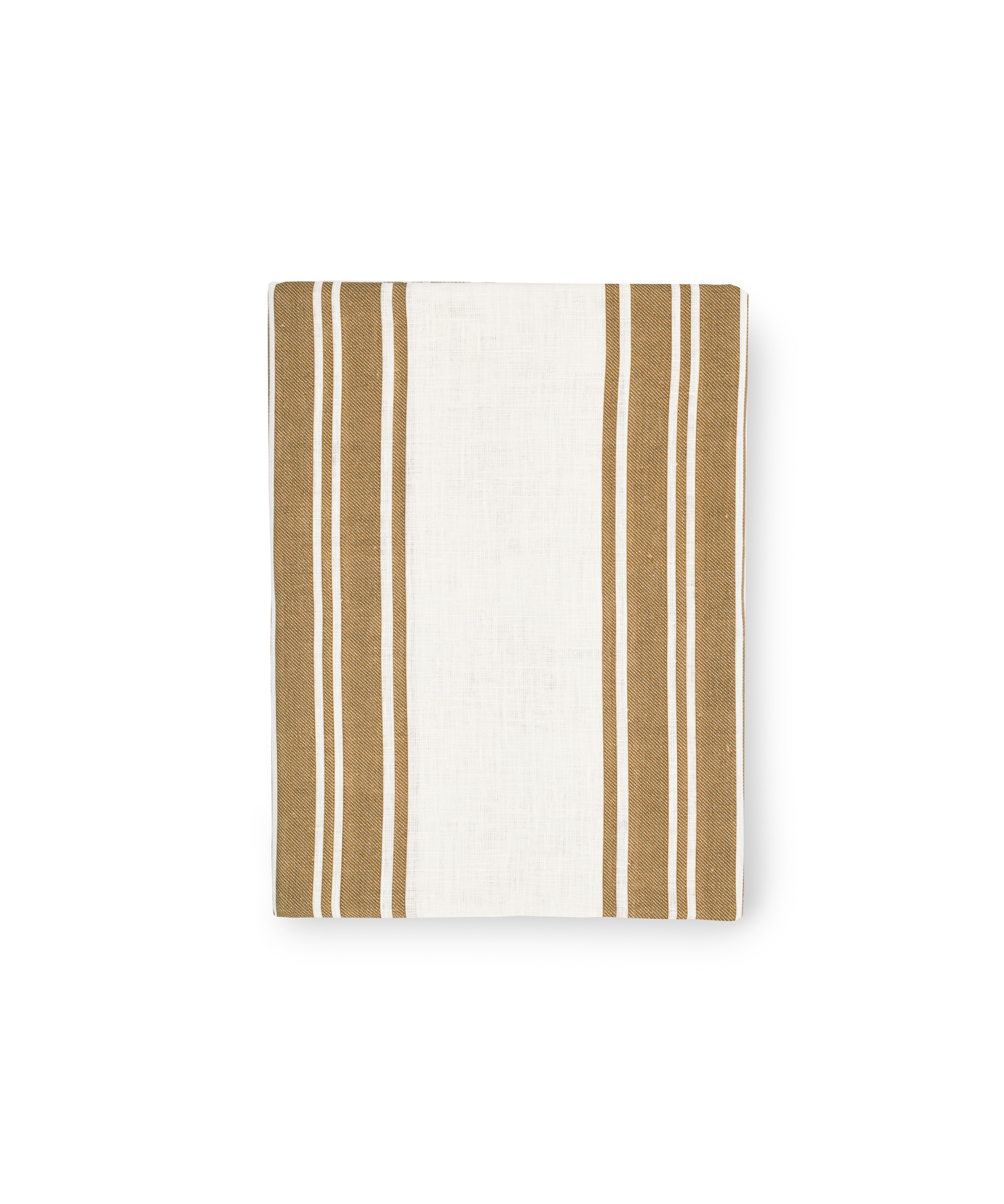Rebecca Udall Colette Striped Linen Tablecloth, Nougat