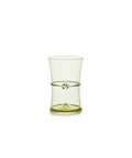 Diana Handblown Tumbler, Green, Cut Out