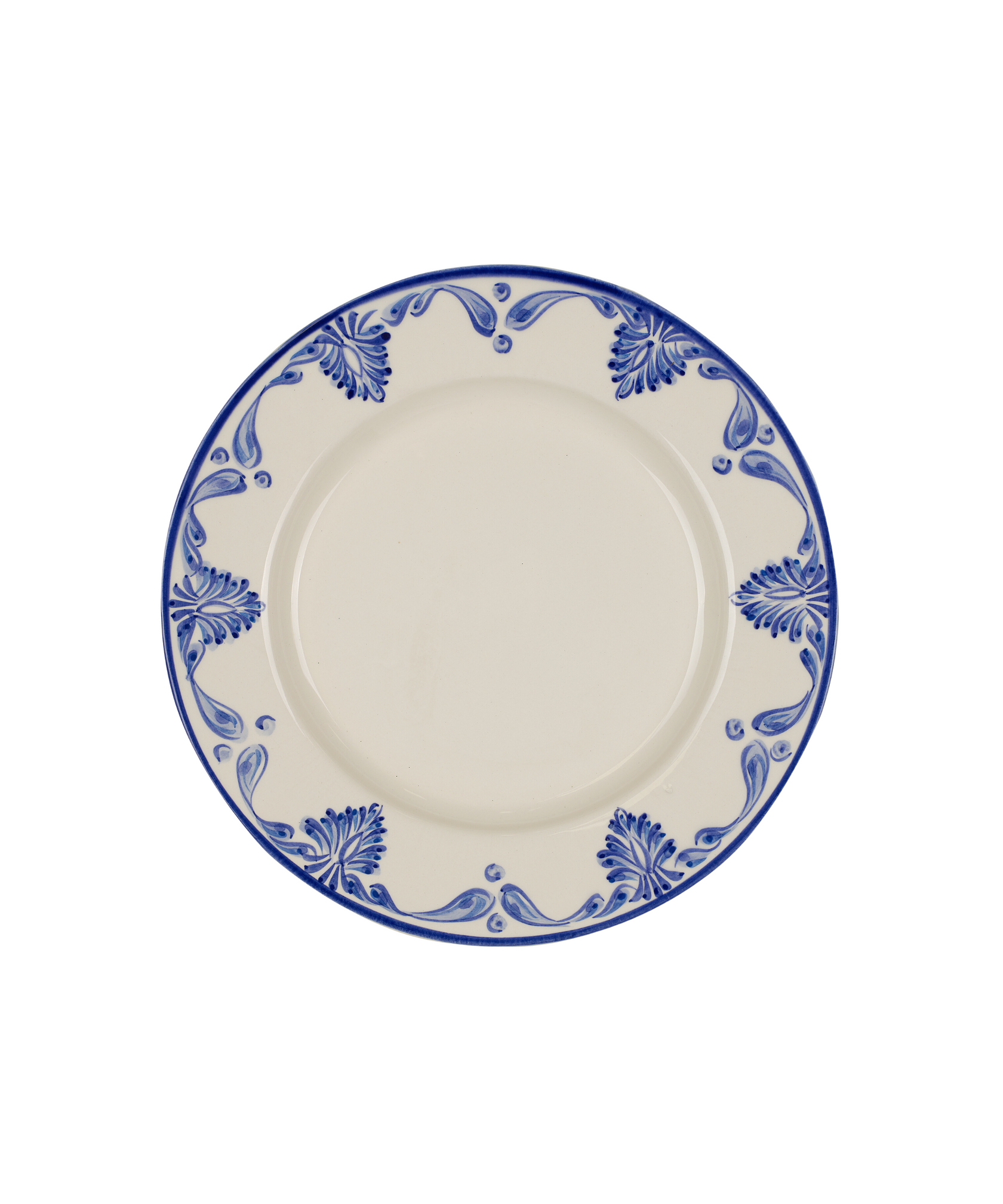 Eleanor Dinner Plate, Blue Pattern