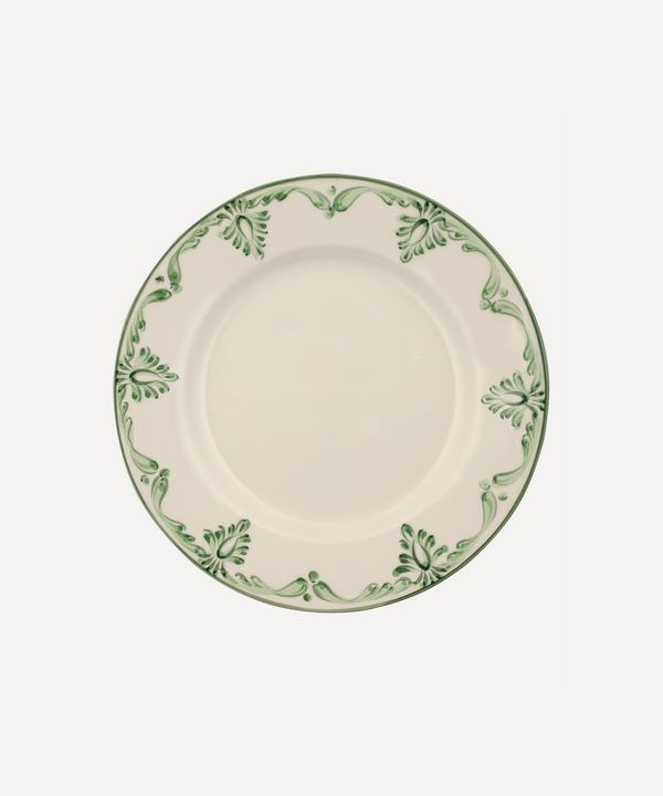 Rebecca Udall Eleanor Dinner Plate Green