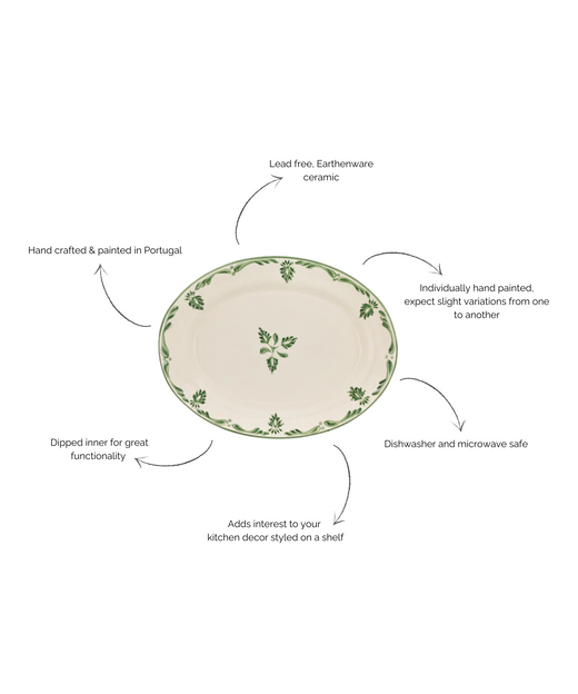 Eleanor Platter, Forest Green