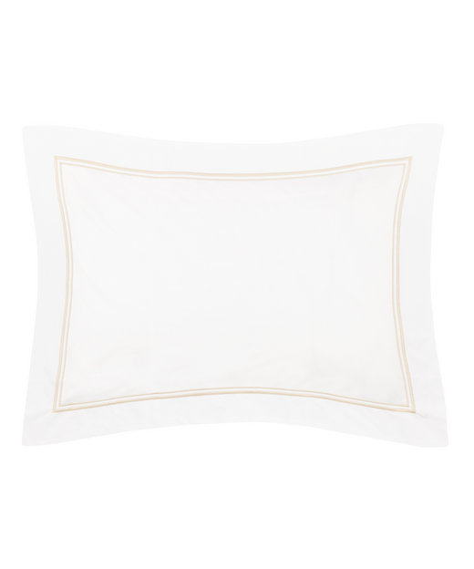 Evora Double Row Corded Bed Linen, Buttermilk, Cut Out