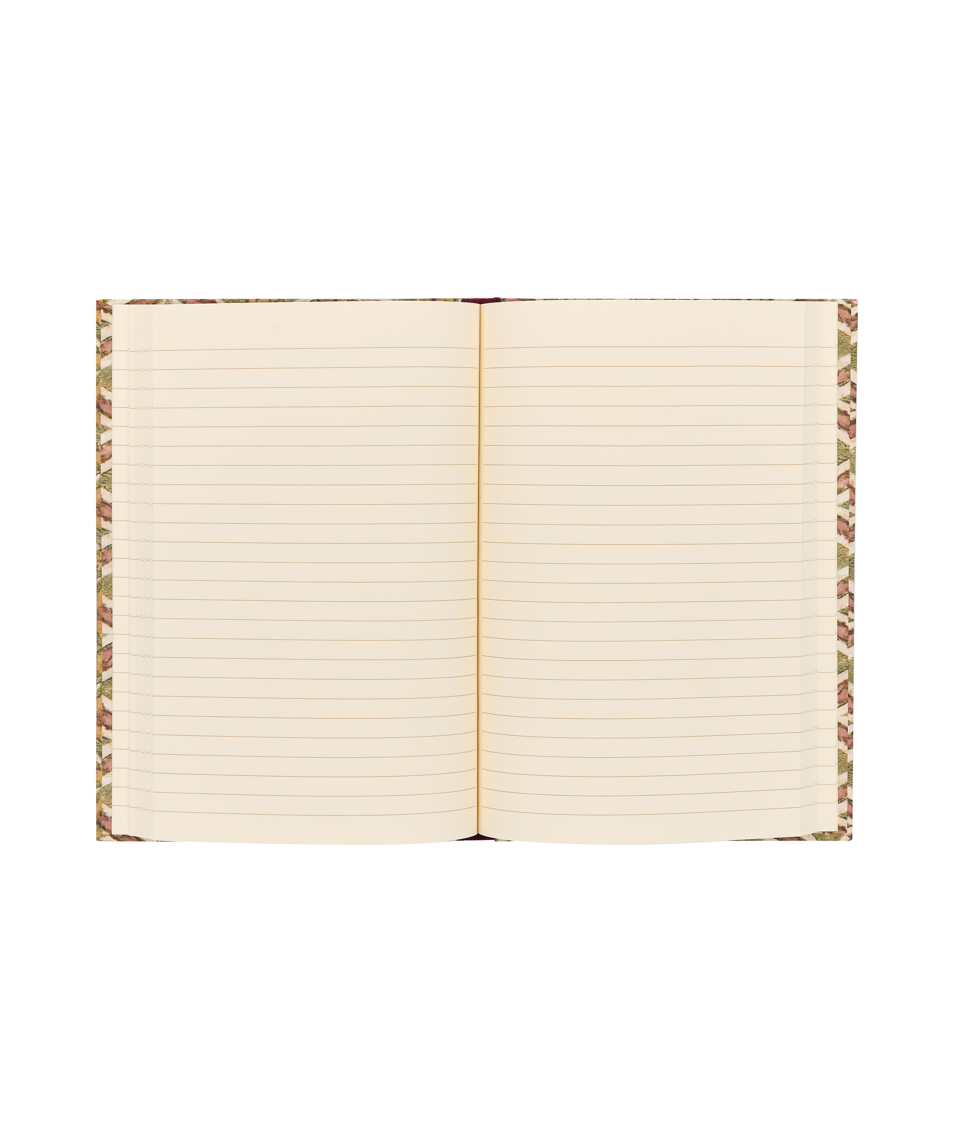 Floral Tile Notebook, Lined Paper