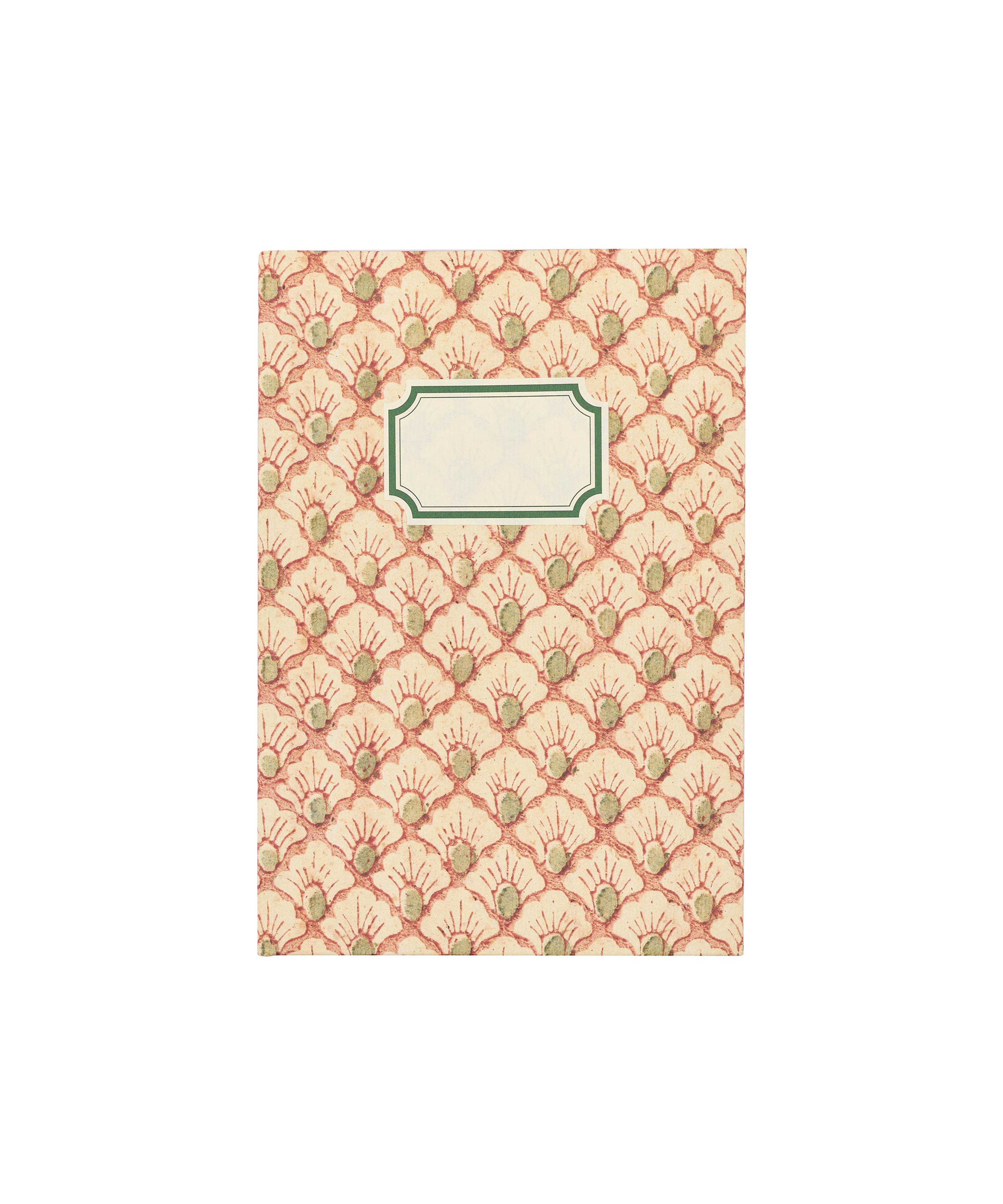 Floral Fan Notebook, Cut Out