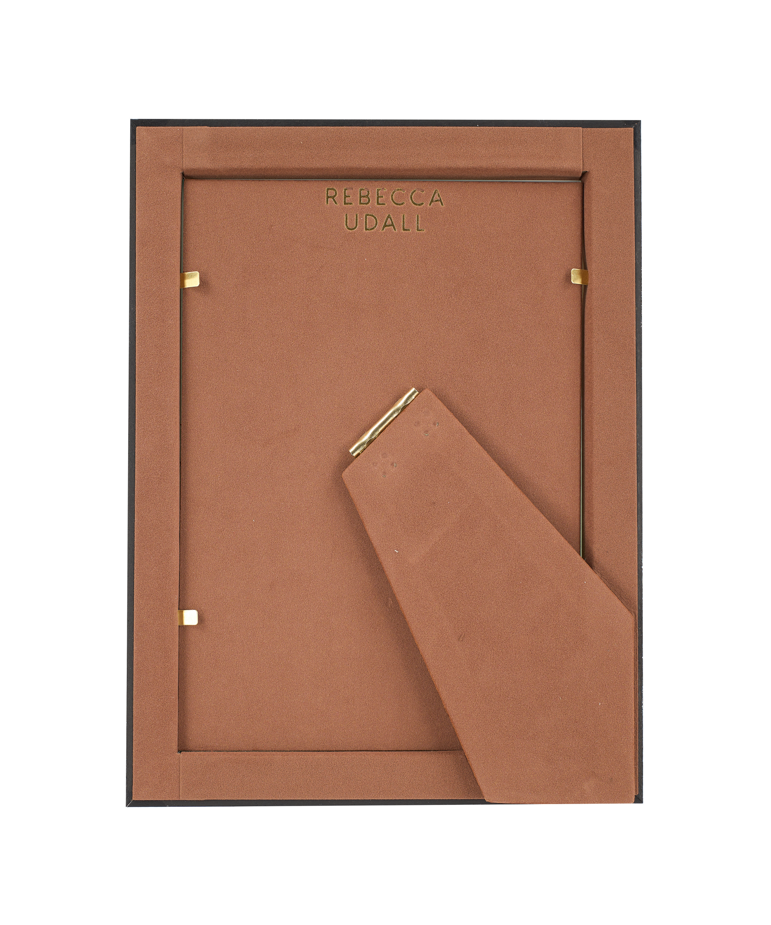 Pistachio Green Stripe Bianca Photo Frame, Rebecca Udall