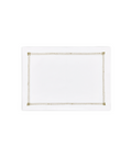 Georgiana Ladderstitch Linen Placemat, Mocha