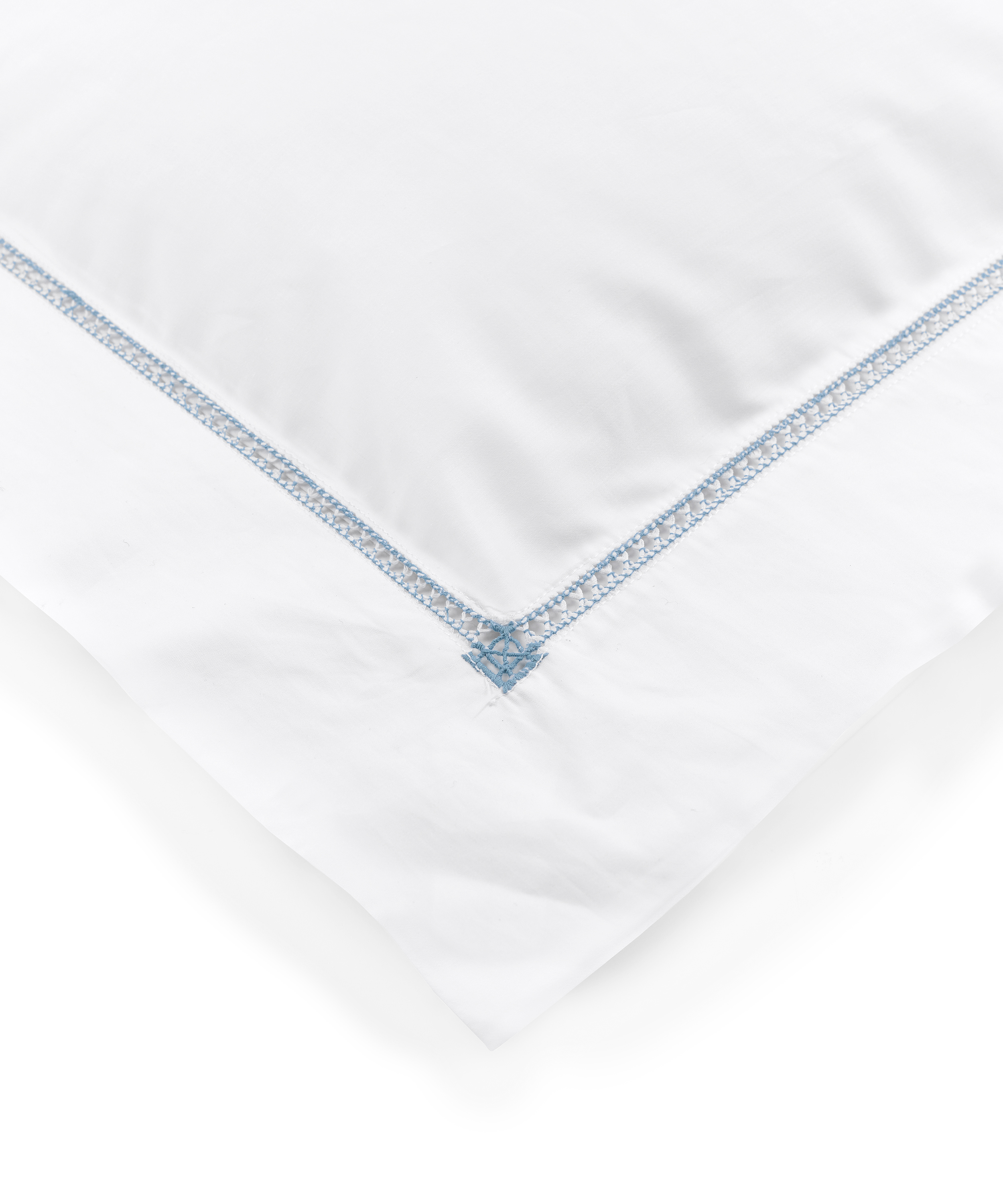 Rebecca Udall Georgiana Ladderstitch Boudoir Pillowcase, Chartreuse, Detail