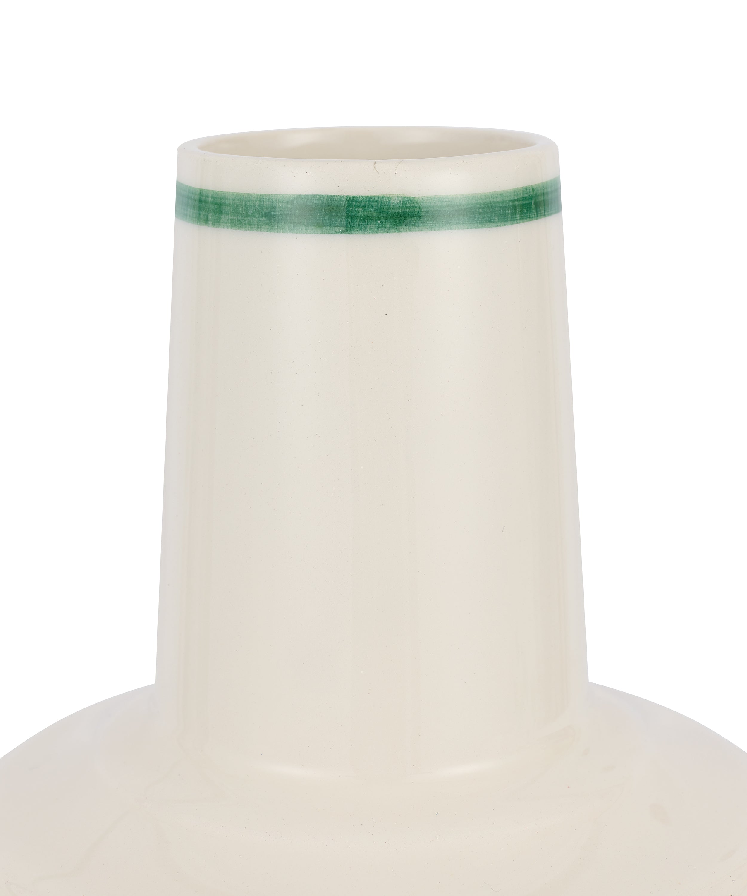 Rebecca Udall Iris Ceramic Carafe, Dark Green, Detail