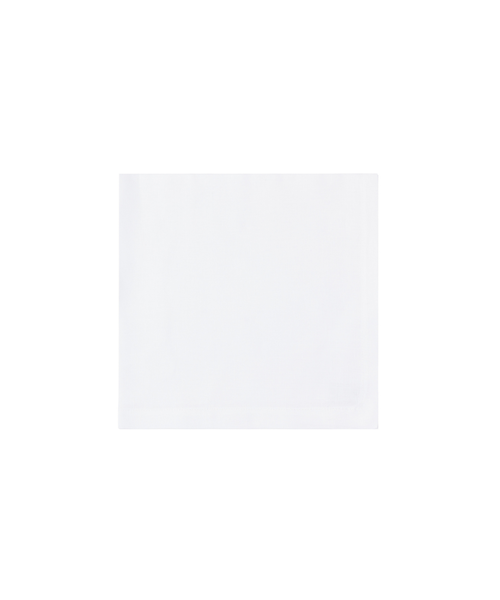 Classic Mitred Table Linens, White