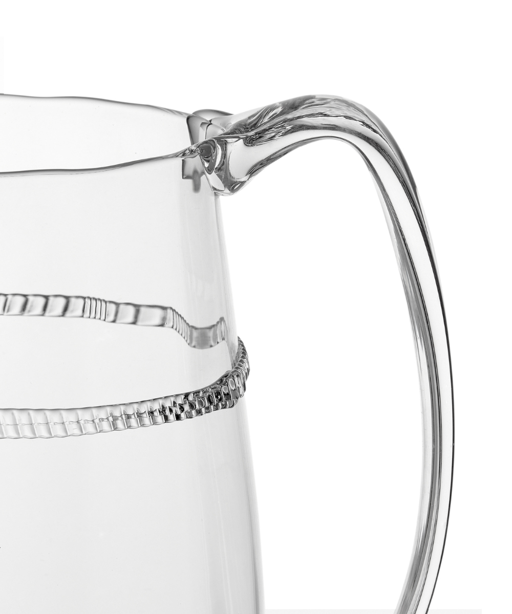 Rebecca Udall, Loretta Handblown Crystal Glass Jug. Handle Detailing Close Up