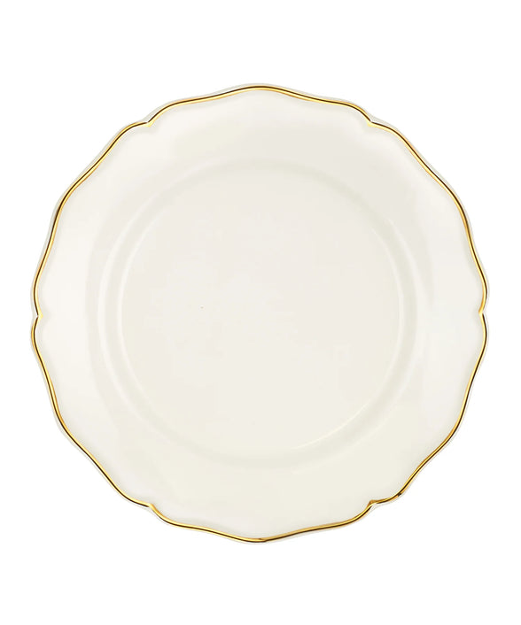 Madeleine Crockery, Gold Filet
