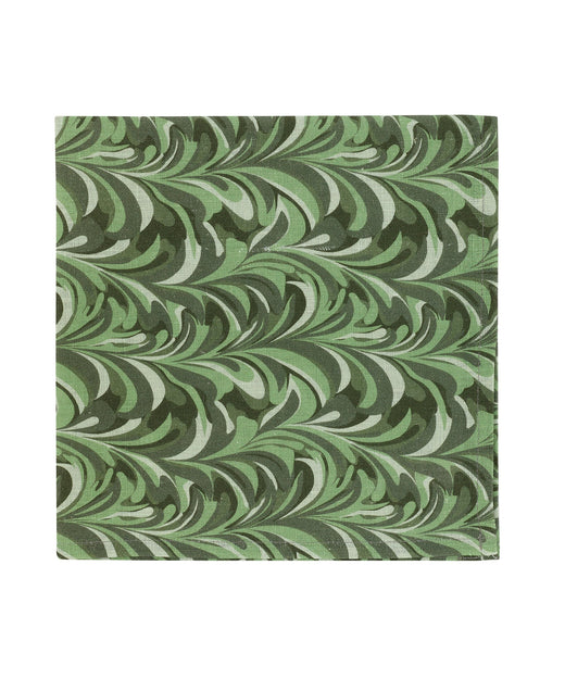 Marble Table Linens, Green