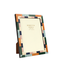 Rebecca Udall, Mia Photo Frame Marquetry Photo Frame in Multi Coloured 5x7"