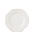 Rebecca Udall, Bourg Joly octagon ceramic trinket dish plate in white