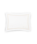 Pair of Evora Double Row Corded Pillowcases, Buttermilk, Cut Out