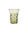 Phoebe Handblown Vase, Green, Cut Out