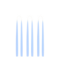 Rebecca Udall Set of 6 35cm Danish Taper Candles, Pastel Powder Blue