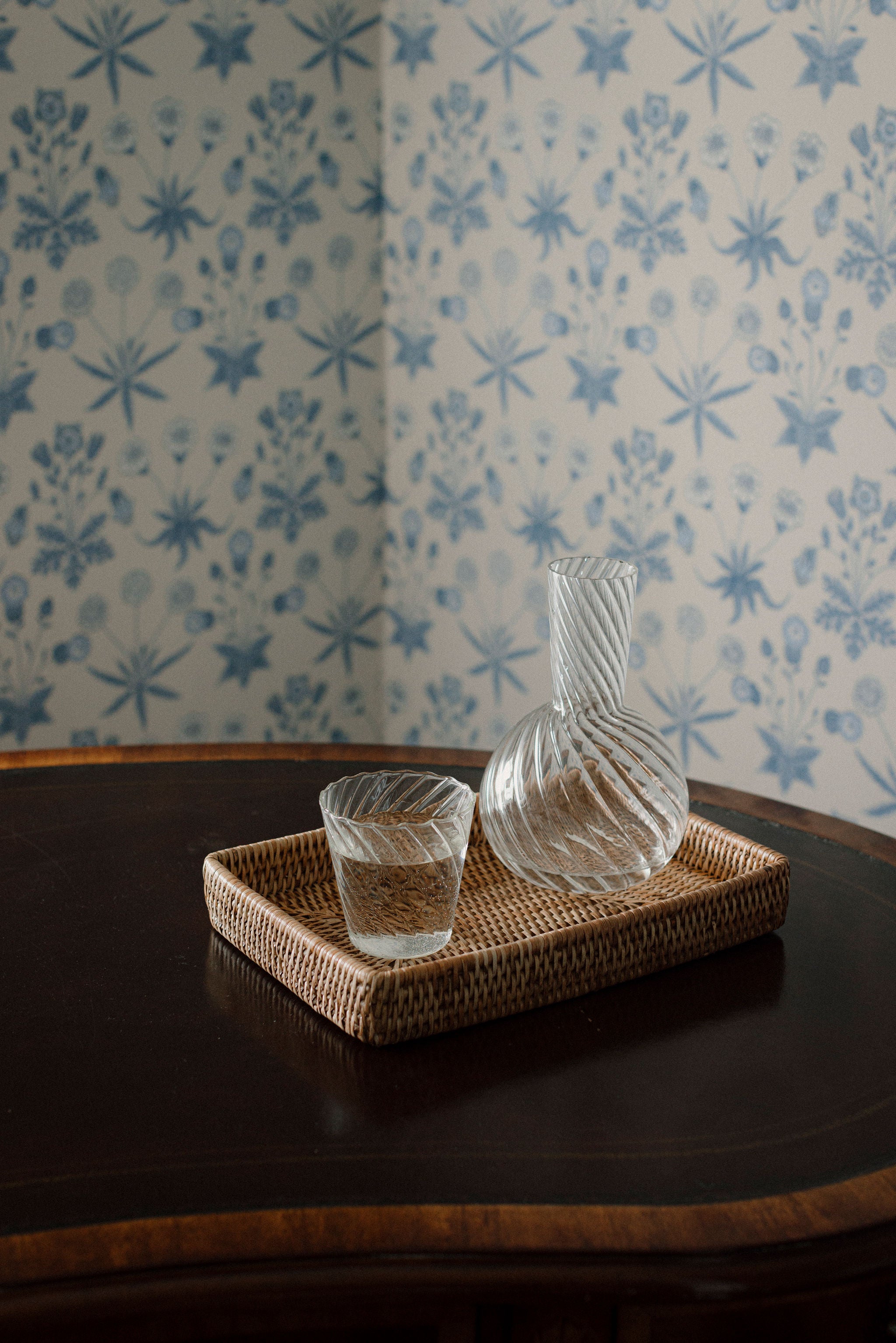 Rattan Decoration Tray, Natural