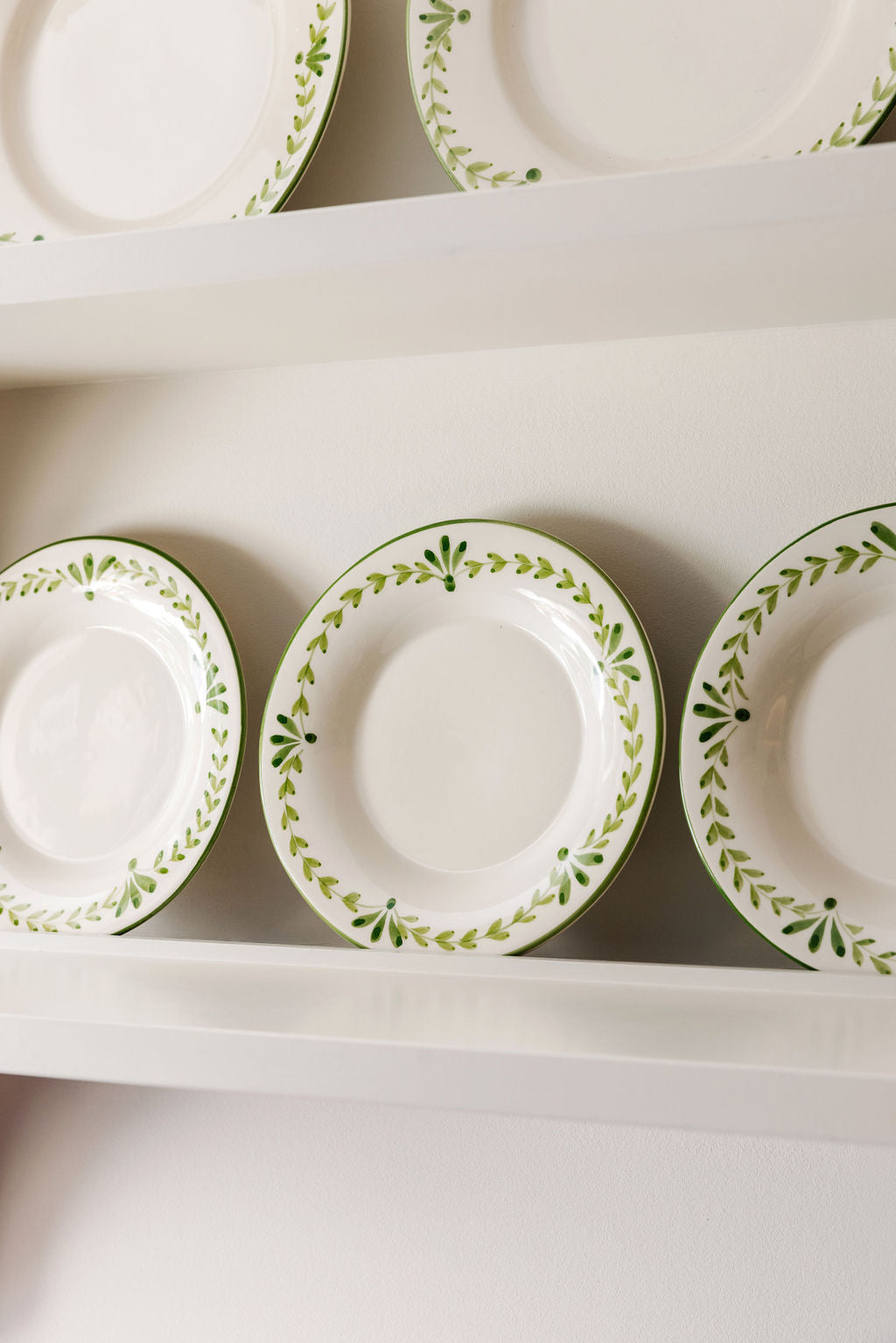 Rebecca Udall Elouise Hand Painted Dessert Plate, Green