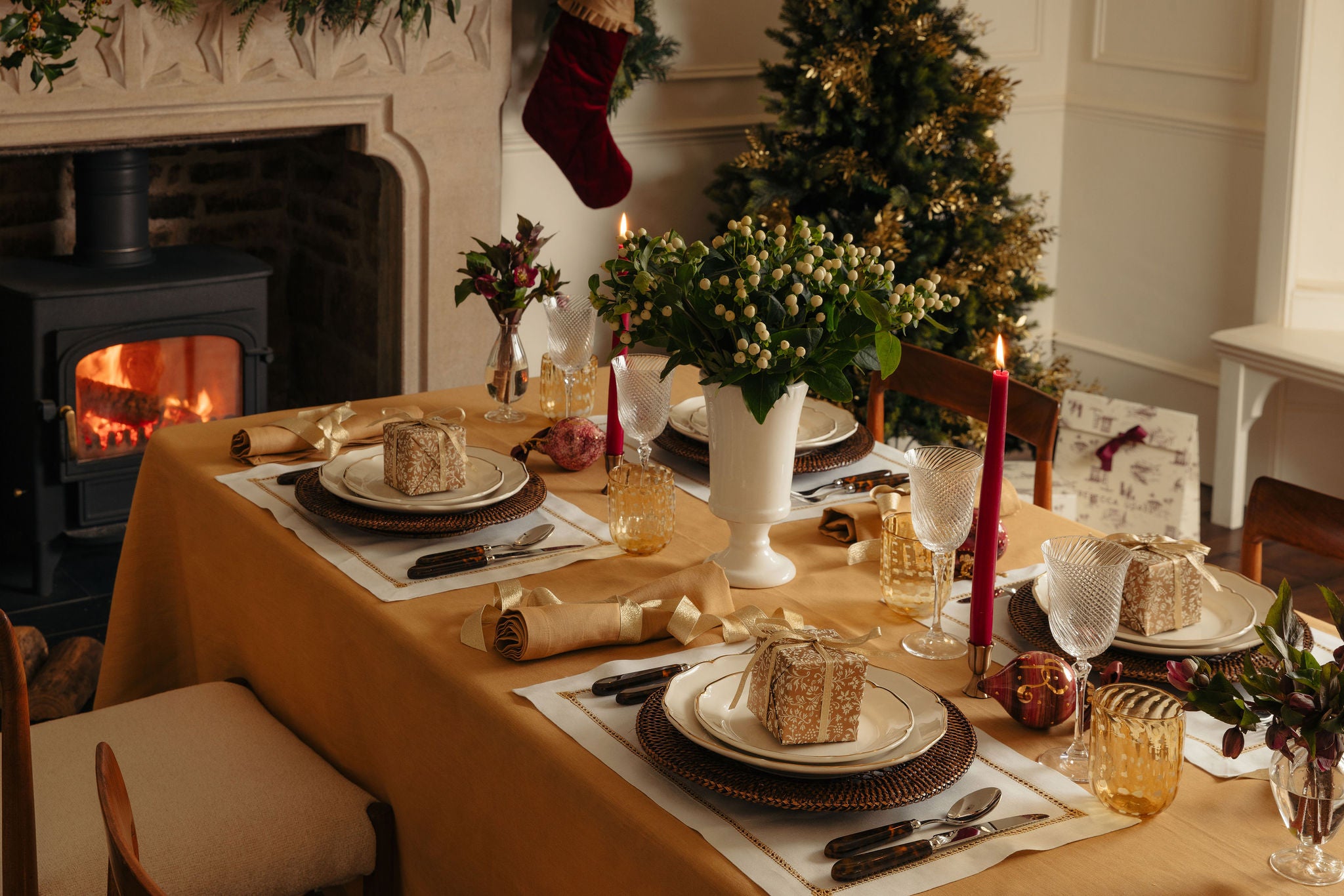 Classic Linen Napkin, Straw