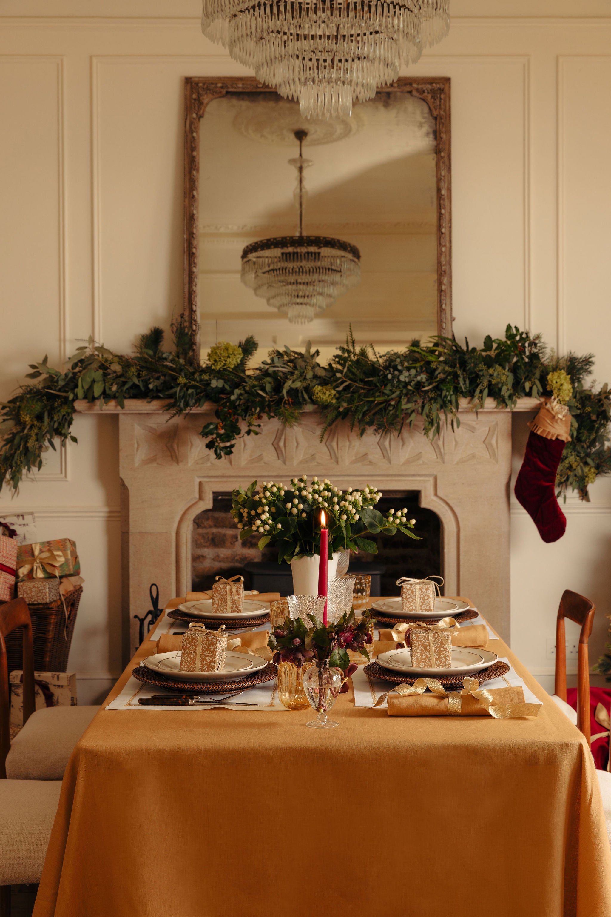 Classic Linen Napkin, Straw