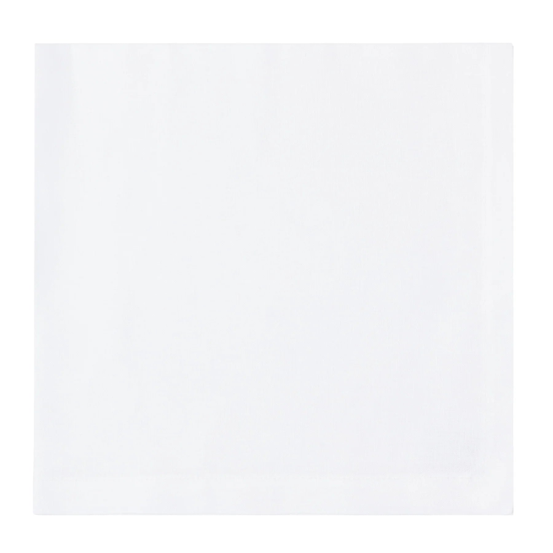 Classic Mitred Table Linens, White