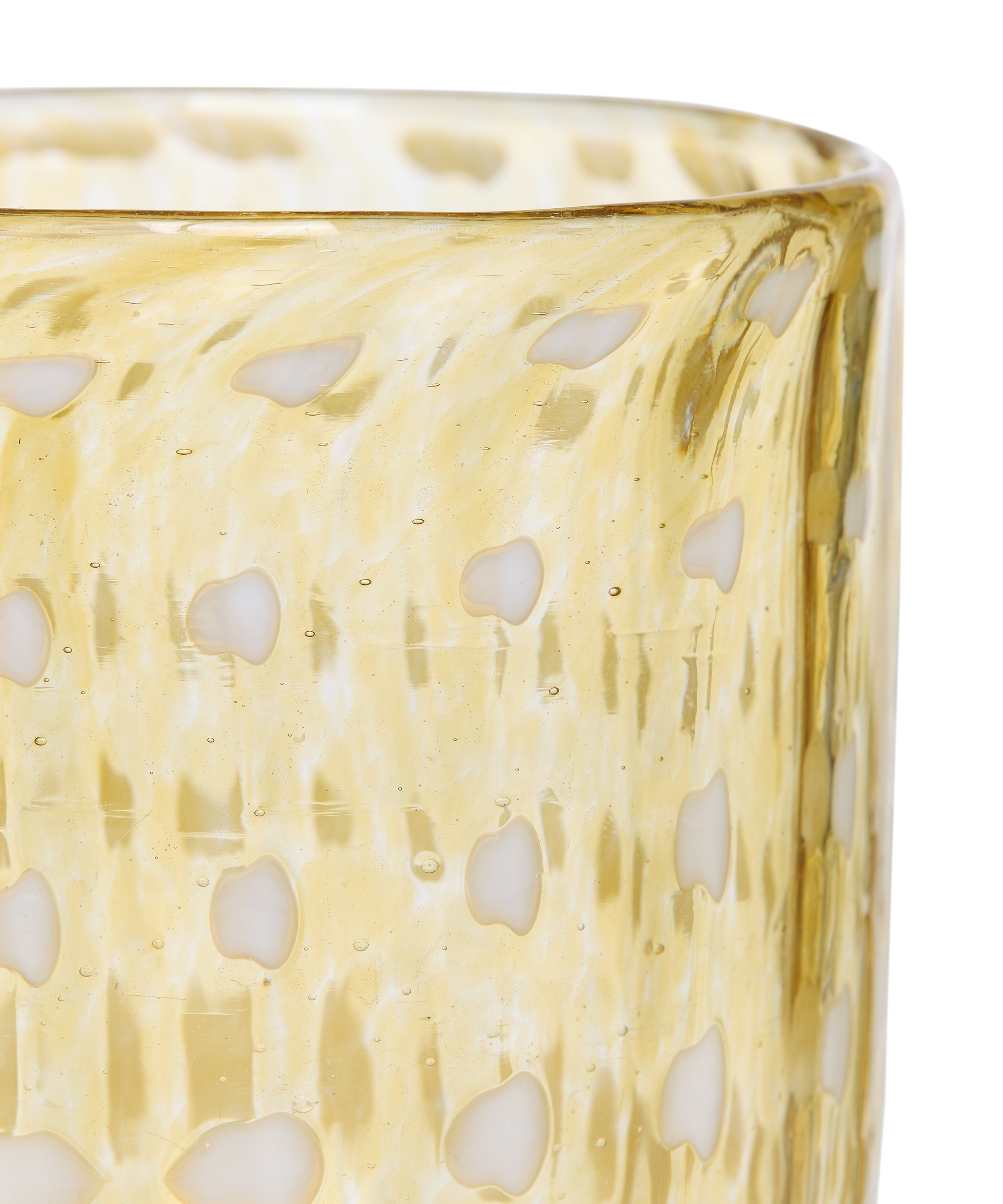Celine Murano Tumbler, Amber, Detail